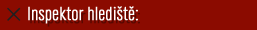 Inspektor hlediště