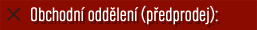 Obchodní oddělení
