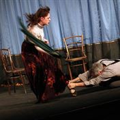 DNJ Komedianti Klara Issova s Petrem Vackem foto Ivan Kahun