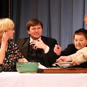 DNJ Komedianti Miluse Splechtova Jan Hrusinsky Vera Kubankova a Rostislav Novak foto Ivan Kahun