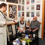 Foto ze zakulisi Ivan Kahun - Michal Kern vypravi