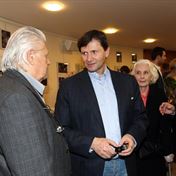 Hynek Bocan a Jan Hrusinsky sledovani Verou a Vaclavem Saskovymi