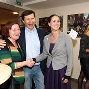 Marie Valtrova s Janem a Kristynou Hrusinskych