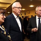 Manželé Drahošovi s Petrem Kolářem