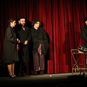 Miroslava Pleštilová, Václav Tobrman, Jitka Sedláčková, Jan Hrušínský a Rikínek