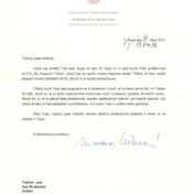 Nemcova Miroslava, predsedkyne poslanecke snemovny 