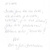 Drahošovi, Eva a Jiri  (predseda Akademie ved CR)