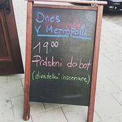 Divadlo Na Jezerce na zájezdu v Olomouci, Práskni do bot 4.5.2018