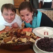 Radek Holub Eliska Zemankova a lokse s husickou na Slovensku