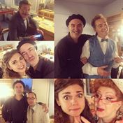 Divadlo na zájezdu - Saturnin! Michal Kern, Petr Vacek, Martin Sitta, Denisa Pfauserová, Daniel Šváb a Jaroslava Kretschmerová