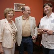 Libuse Svormova s manzelem a Jan Hrusinsky