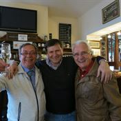 Principál 60 Jiří Zajíc a Jan Hrušínský s panem houslistou