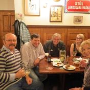 Principál 60 Jaroslav Patera Jan Hrušínský Zdeněk Žák s dcerou a Libuše Švormová