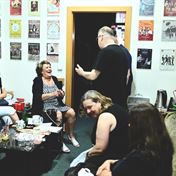 Většinou se tady zdržíme