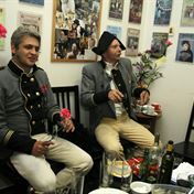 Zdenek Hruska Mirek Vladyka pri predstaveni Zenitby