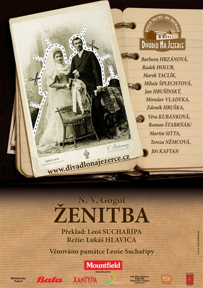 Plakát k divadelnímu představení