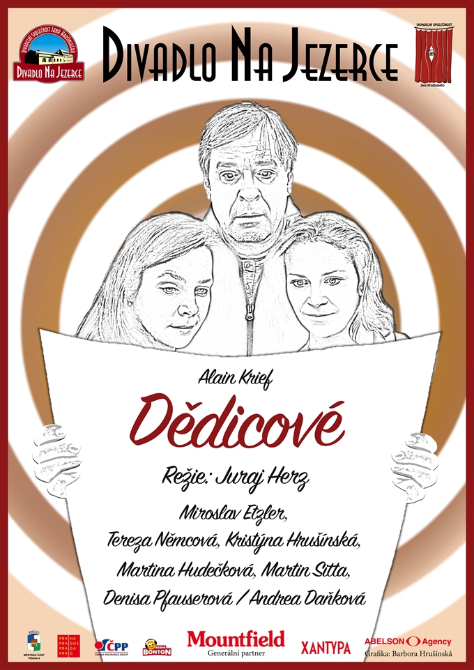 Plakát k divadelnímu představení