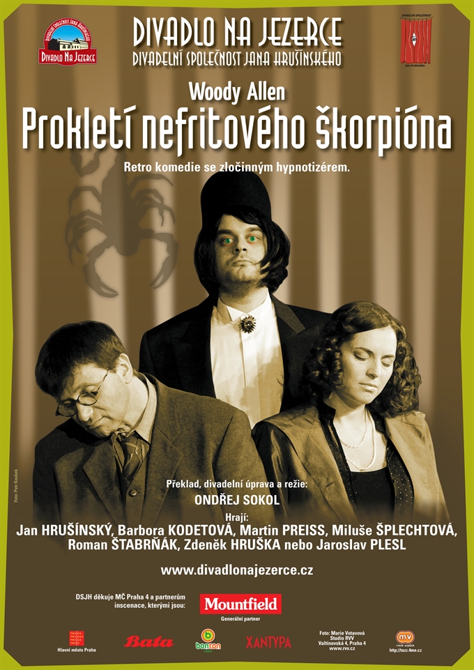 Plakát k divadelnímu představení