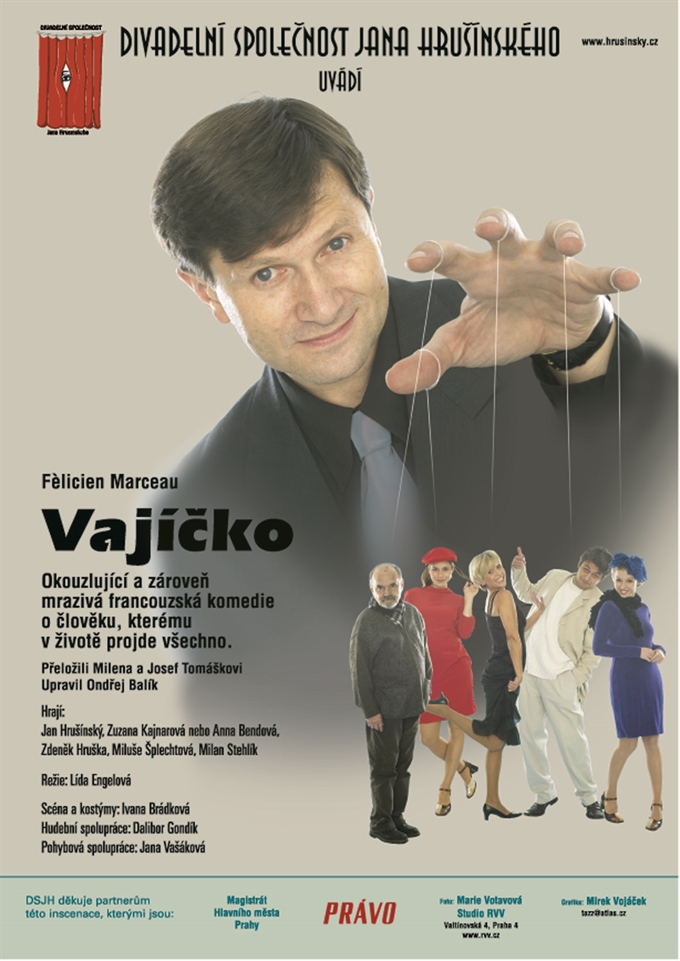 Plakát k divadelnímu představení